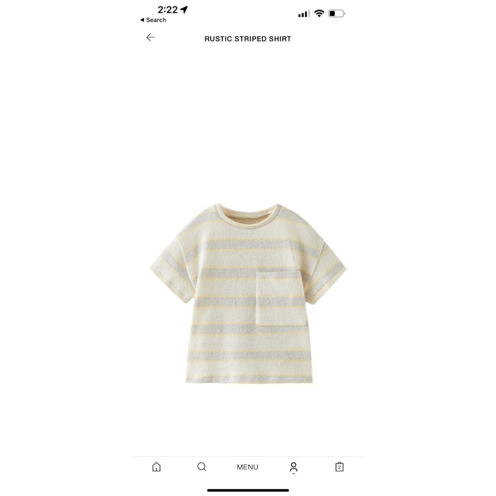 Zara Knit Tshirt